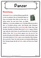 Vorschau - Unterrichtsreihen - Panzer Lückentext mit Wortspeicher Hörverstehen und Suchsel - Seite 2