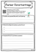 Vorschau - Unterrichtsreihen - Pariser Vorortverträge Lückentext mit Wortspeicher Hörverstehen und Suchsel - Seite 3