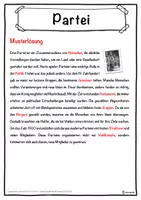 Vorschau - Unterrichtsreihen - Partei Lückentext mit Wortspeicher Hörverstehen und Suchsel - Seite 2