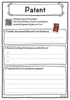 Vorschau - Unterrichtsreihen - Patent Lückentext mit Wortspeicher Hörverstehen und Suchsel - Seite 3