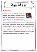 Vorschau - Unterrichtsreihen - Paul Maar Lückentext mit Wortspeicher Hörverstehen und Suchsel - Seite 2