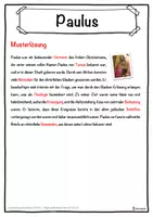 Vorschau - Unterrichtsreihen - Paulus Lückentext mit Wortspeicher Hörverstehen und Suchsel - Seite 2
