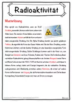 Vorschau - Unterrichtsreihen - Radioaktivität Lückentext mit Wortspeicher Hörverstehen und Suchsel - Seite 2