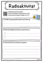 Vorschau - Unterrichtsreihen - Radioaktivität Lückentext mit Wortspeicher Hörverstehen und Suchsel - Seite 3