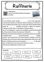 Vorschau - Unterrichtsreihen - Raffinerie Lückentext mit Wortspeicher Hörverstehen und Suchsel - Seite 1