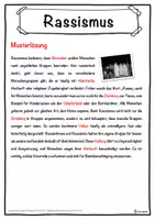 Vorschau - Unterrichtsreihen - Rassismus Lückentext mit Wortspeicher Hörverstehen und Suchsel - Seite 2