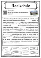 Vorschau - Unterrichtsreihen - Realschule Lückentext mit Wortspeicher Hörverstehen und Suchsel - Seite 1