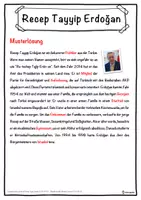 Vorschau - Unterrichtsreihen - Recep Tayyip Erdoğan Lückentext mit Wortspeicher Hörverstehen und Suchsel - Seite 2