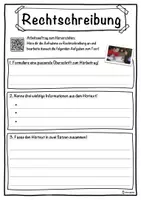Vorschau - Unterrichtsreihen - Rechtschreibung Lückentext mit Wortspeicher Hörverstehen und Suchsel - Seite 3