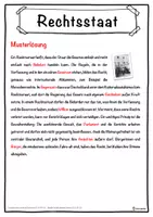 Vorschau - Unterrichtsreihen - Rechtsstaat Lückentext mit Wortspeicher Hörverstehen und Suchsel - Seite 2