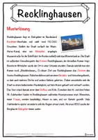 Vorschau - Unterrichtsreihen - Recklinghausen Lückentext mit Wortspeicher Hörverstehen und Suchsel - Seite 2