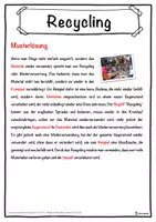 Vorschau - Unterrichtsreihen - Recycling Lückentext mit Wortspeicher Hörverstehen und Suchsel - Seite 2