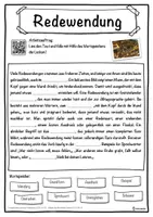 Vorschau - Unterrichtsreihen - Redewendung Lückentext mit Wortspeicher Hörverstehen und Suchsel - Seite 1
