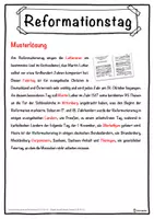 Vorschau - Unterrichtsreihen - Reformationstag Lückentext mit Wortspeicher Hörverstehen und Suchsel - Seite 2