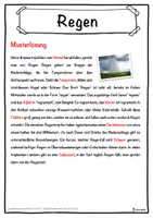 Vorschau - Unterrichtsreihen - Regen Lückentext mit Wortspeicher Hörverstehen und Suchsel - Seite 2