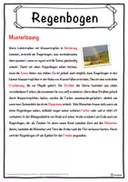 Vorschau - Unterrichtsreihen - Regenbogen Lückentext mit Wortspeicher Hörverstehen und Suchsel - Seite 2