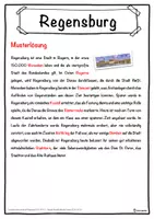 Vorschau - Unterrichtsreihen - Regensburg Lückentext mit Wortspeicher Hörverstehen und Suchsel - Seite 2