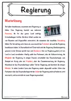 Vorschau - Unterrichtsreihen - Regierung Lückentext mit Wortspeicher Hörverstehen und Suchsel - Seite 2