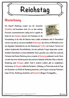 Vorschau - Unterrichtsreihen - Reichstag Lückentext mit Wortspeicher Hörverstehen und Suchsel - Seite 2