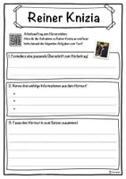 Vorschau - Unterrichtsreihen - Reiner Knizia Lückentext mit Wortspeicher Hörverstehen und Suchsel - Seite 3
