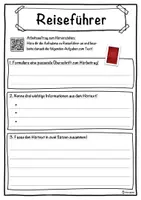 Vorschau - Unterrichtsreihen - Reiseführer Lückentext mit Wortspeicher Hörverstehen und Suchsel - Seite 3