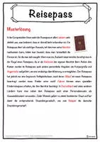 Vorschau - Unterrichtsreihen - Reisepass Lückentext mit Wortspeicher Hörverstehen und Suchsel - Seite 2