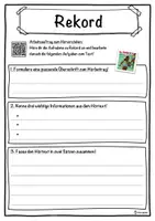 Vorschau - Unterrichtsreihen - Rekord Lückentext mit Wortspeicher Hörverstehen und Suchsel - Seite 3