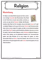 Vorschau - Unterrichtsreihen - Religion Lückentext mit Wortspeicher Hörverstehen und Suchsel - Seite 2