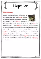 Vorschau - Unterrichtsreihen - Reptilien Lückentext mit Wortspeicher Hörverstehen und Suchsel - Seite 2
