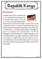 Vorschau - Unterrichtsreihen - Republik Kongo Lückentext mit Wortspeicher Hörverstehen und Suchsel - Seite 2