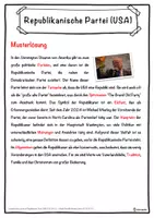 Vorschau - Unterrichtsreihen - Republikanische Partei (USA) Lückentext mit Wortspeicher Hörverstehen und Suchsel - Seite 2
