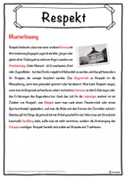 Vorschau - Unterrichtsreihen - Respekt Lückentext mit Wortspeicher Hörverstehen und Suchsel - Seite 2