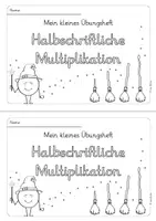 Vorschau - Arbeitsblätter - Halbschriftliche Multiplikation (Miniheft Klasse 3/4 ZR 1000) - Seite 3