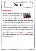 Vorschau - Unterrichtsreihen - Ritter Lückentext mit Wortspeicher Hörverstehen und Suchsel - Seite 2