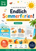 Vorschau - Spiele - Mein Ferientagebuch – Sommerferien Klasse 5–6 | Schreibanlässe & Rückblick - Deckblatt