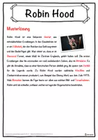 Vorschau - Unterrichtsreihen - Robin Hood Lückentext mit Wortspeicher Hörverstehen und Suchsel - Seite 2
