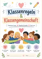 Vorschau - Anderer Materialtyp - Klassengemeinschaft und Klassenregeln Schulstart - Deckblatt