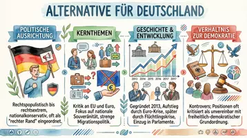 Vorschau - Arbeitsblätter - Arbeitsblätter zum Thema "Alternative für Deutschland" + Lösung & MP3 + Infografik - Seite 3