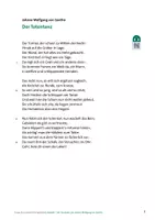 Vorschau - Text - Der Totentanz von Johann Wolfgang von Goethe – Ballade mit Hörtext - Seite 2