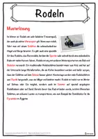 Vorschau - Unterrichtsreihen - Rodeln Lückentext mit Wortspeicher Hörverstehen und Suchsel - Seite 2