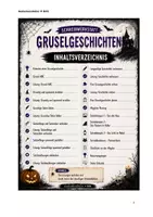Vorschau - Stundenentwürfe - Schreibwerkstatt Gruselgeschichten – Arbeitsheft mit Lösungen - Seite 1
