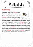 Vorschau - Unterrichtsreihen - Rollschuhe Lückentext mit Wortspeicher Hörverstehen und Suchsel - Seite 2