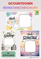 Vorschau - Arbeitsblätter - Materialpaket Countdown - Seite 1