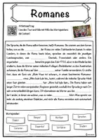 Vorschau - Unterrichtsreihen - Romanes Lückentext mit Wortspeicher Hörverstehen und Suchsel - Seite 1