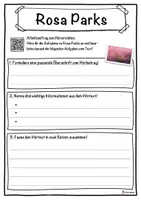 Vorschau - Unterrichtsreihen - Rosa Parks Lückentext mit Wortspeicher Hörverstehen und Suchsel - Seite 3