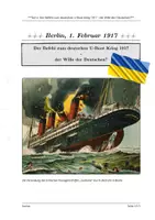 Vorschau - Arbeitsblätter - Materialpaket: Der Befehl zum unbeschränkten U-Boot Krieg 1917 - der Wille der Deutschen? - Seite 2