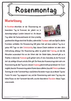 Vorschau - Unterrichtsreihen - Rosenmontag Lückentext mit Wortspeicher Hörverstehen und Suchsel - Seite 2