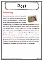 Vorschau - Unterrichtsreihen - Rost Lückentext mit Wortspeicher Hörverstehen und Suchsel - Seite 2