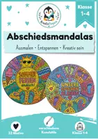 Vorschau - Arbeitsblätter - Kunststile in Mandalas zum Schuljahresende | Sommerferien, letzter Schultag & Abschied der 4. Klasse | Grundschule Kunst ohne Vorbereitung - Deckblatt
