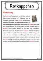 Vorschau - Unterrichtsreihen - Rotkäppchen Lückentext mit Wortspeicher Hörverstehen und Suchsel - Seite 2